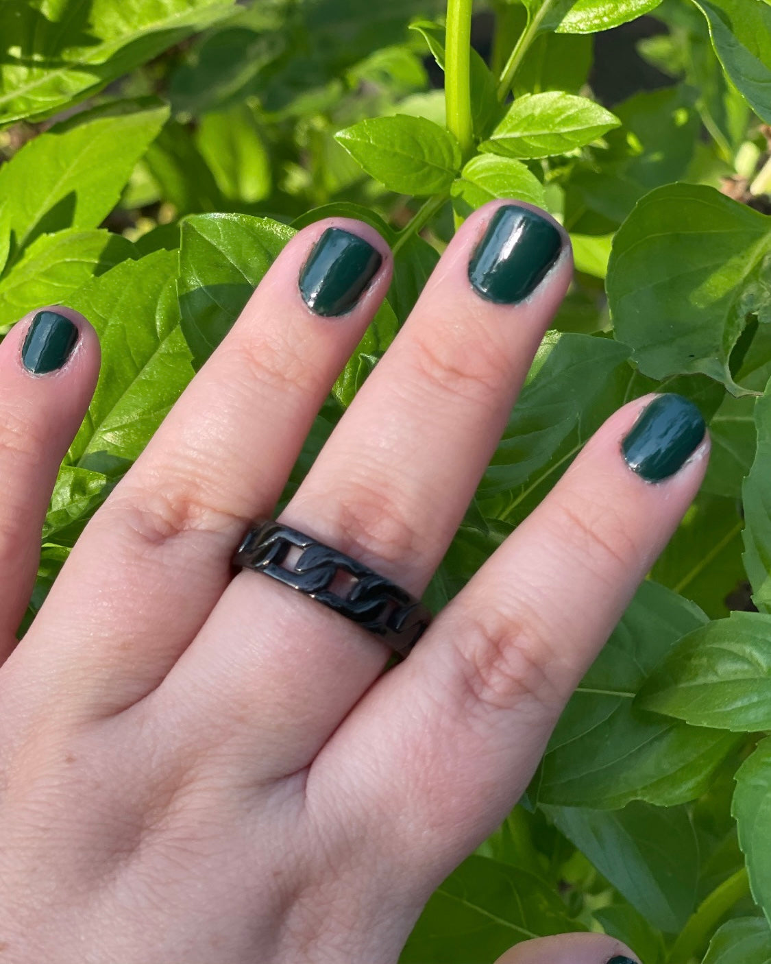 LINK CHAIN BAND RING