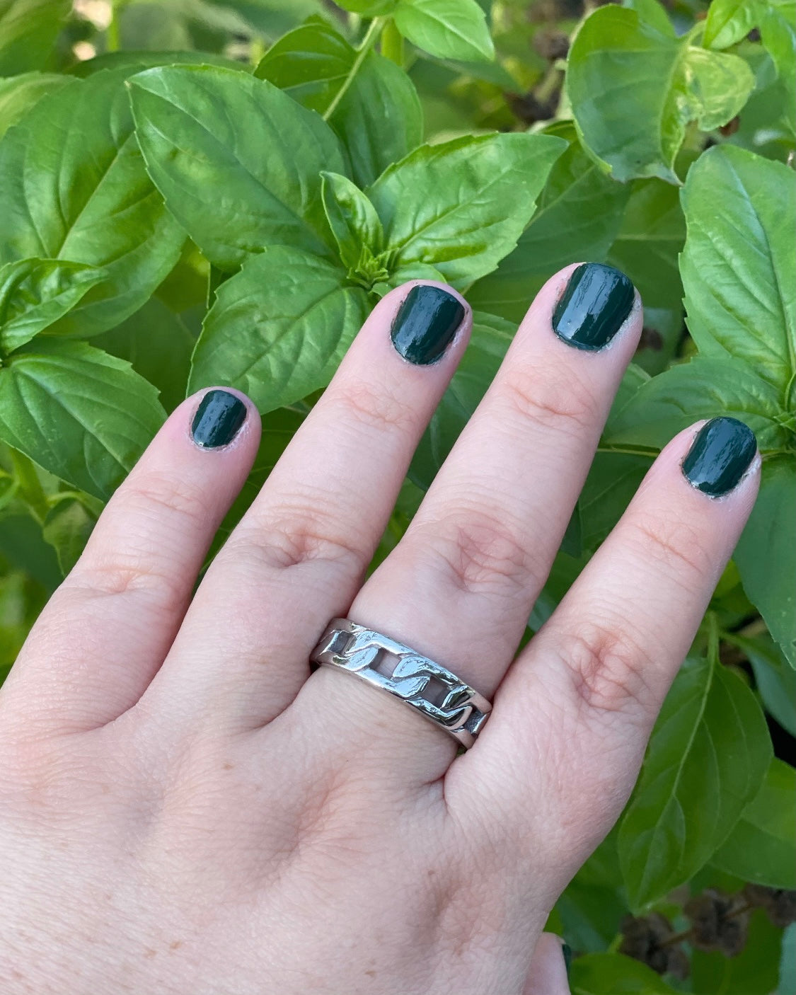 LINK CHAIN BAND RING