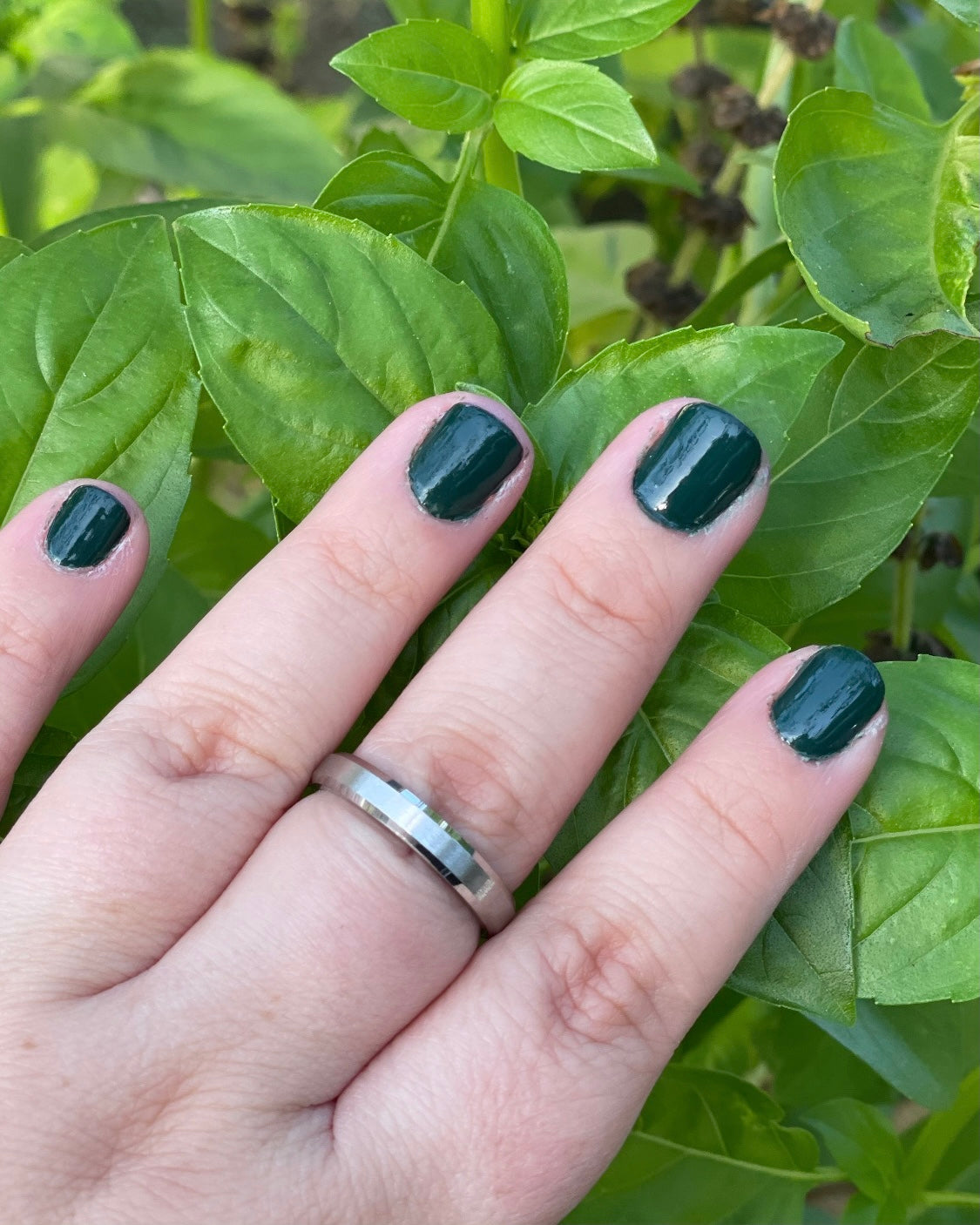 THIN PLAIN BAND RING