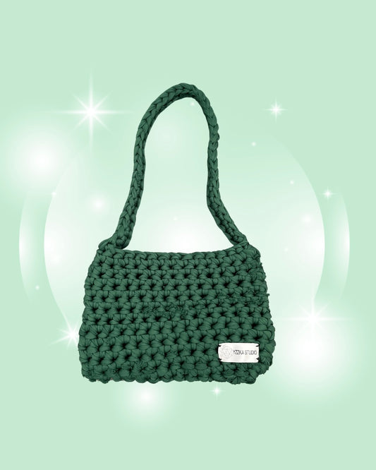 SMALL FOREST CROCHET BAG