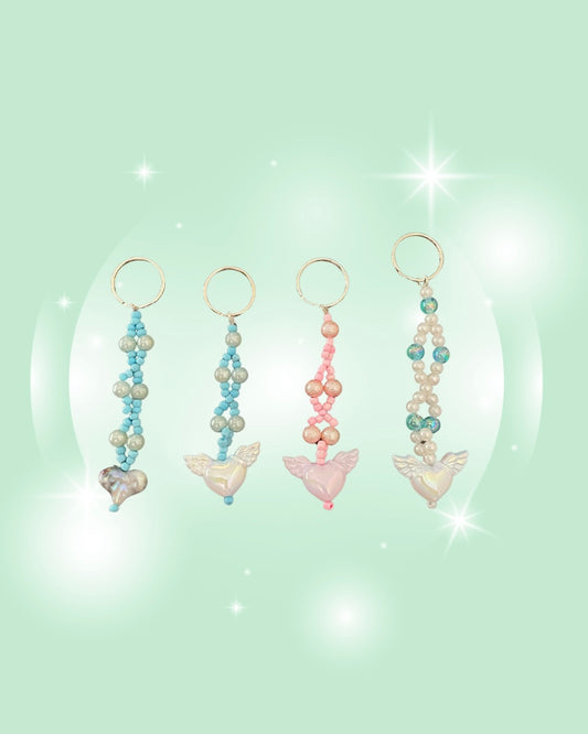 HANDMADE CUTE PASTEL KEYCHAIN