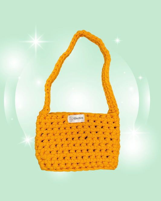 SUNFLOWER CROCHET BAG