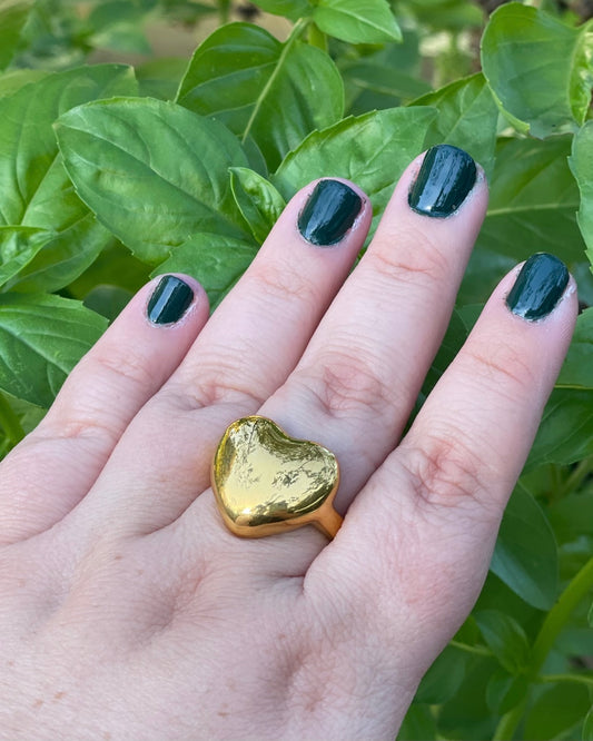 CLEO HEART RING