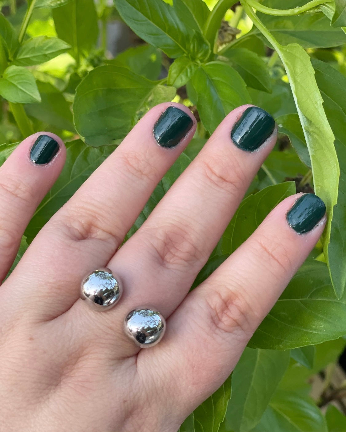 POPPY SILVER RING