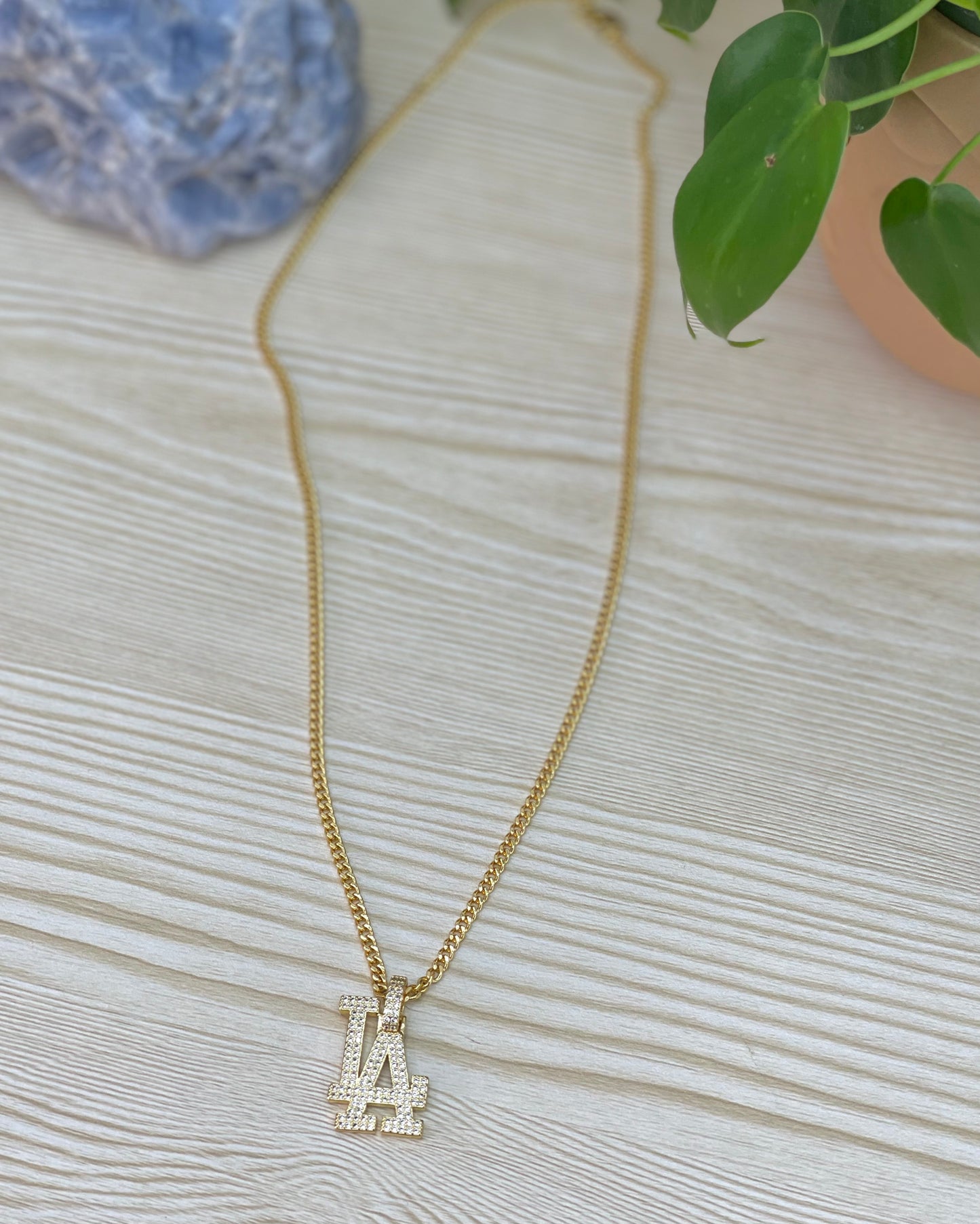 LA DIAMOND GOLD NECKLACE